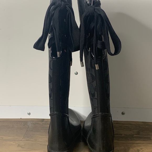 Authentic Coach Rainboots - Picture 3 of 5